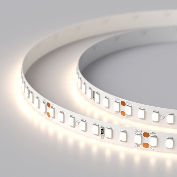 Светодиодная лента RT 2-5000 24V Day4000 2x (2835, 160 LED/m, LUX) (Arlight, 12 Вт/м, IP20) Lednikoff