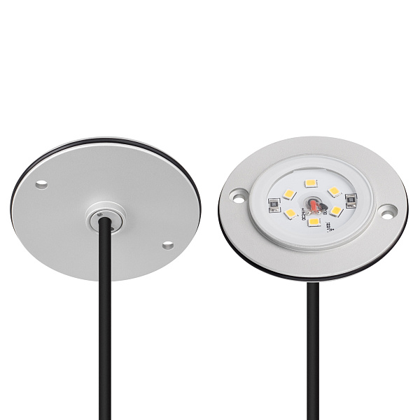 Светильник ART-DECK-LAMP-R56-3W Warm2700 (SL, 120 deg, 24V) (Arlight, IP67 Металл, 3 года) Lednikoff