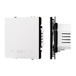 Терморегулятор SWT-NOBE-MTE-SFPL-WH (электрический тёплый пол) (Arlight, Белый кварц)