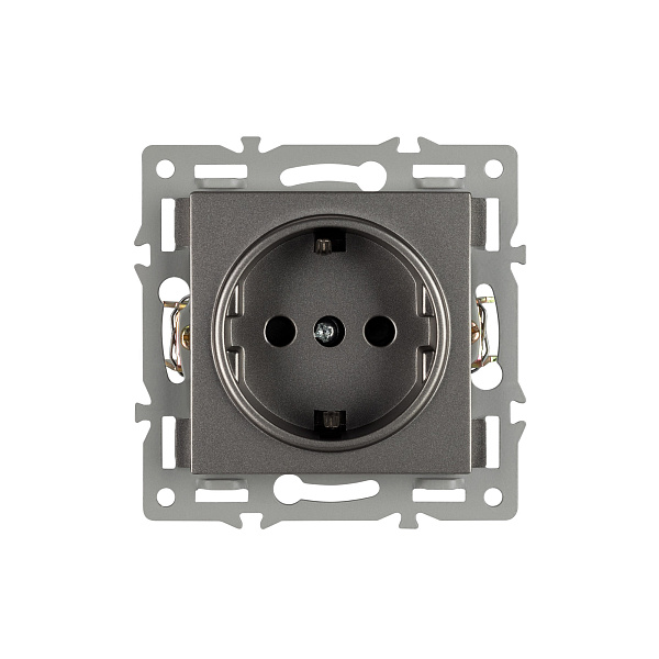 Механизм электрической розетки SCT-MEU1-PL-GR (250V, 16A) (Arlight, -) Lednikoff