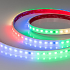 Светодиодная лента герметичная DMX-PS-B70-14mm 24V RGBW-Warm-PX7 (17 W/m, IP67, 5060, 5m) (Arlight, CRI>90) Lednikoff