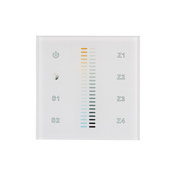 Панель Sens SR-2830B-AC-RF-IN White (220V,MIX+DIM,4зоны) (Arlight, IP20 Пластик, 3 года) Lednikoff