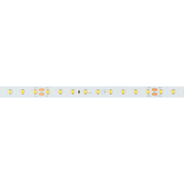 Светодиодная лента RT-A90-10mm 24V Warm3000 (4.8 W/m, IP20, 2835, 5m) (Arlight, высок.эфф.200 лм/Вт) Lednikoff
