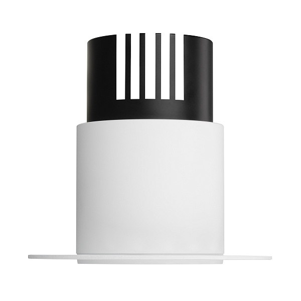 Светильник MS-INVISIO-TRIMLESS-R55-15W Warm3000 (WH-WH, 36 deg, 230V) (Arlight, IP54 Металл, 5 лет) Lednikoff