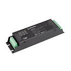 INTELLIGENT ARLIGHT Декодер SMART-DMX512-305-63-RDM-SUF Black (12-48V, 5x4A, Terminal) (IARL, IP20 Металл, 5 лет) Lednikoff