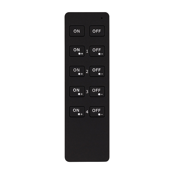 Пульт SMART-R7-DIM (4 зоны, 2.4G) (Arlight, IP20 Пластик, 5 лет) Lednikoff