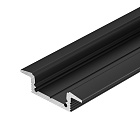 Профиль SL-SLIM-H7-F25-2000 BLACK (Arlight, Алюминий) Lednikoff