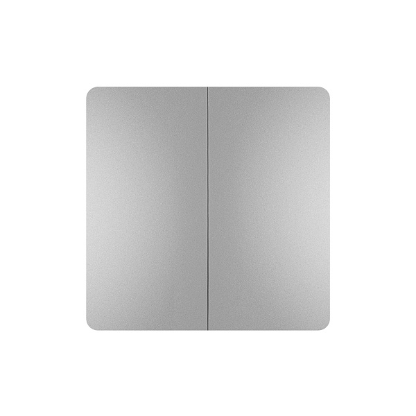 INTELLIGENT ARLIGHT Кнопочная панель KINETIC-801-22-2G-WP-SUF Silver (No battery, IP67, 433Mhz) (IARL, IP67 Пластик, 3 года) Lednikoff