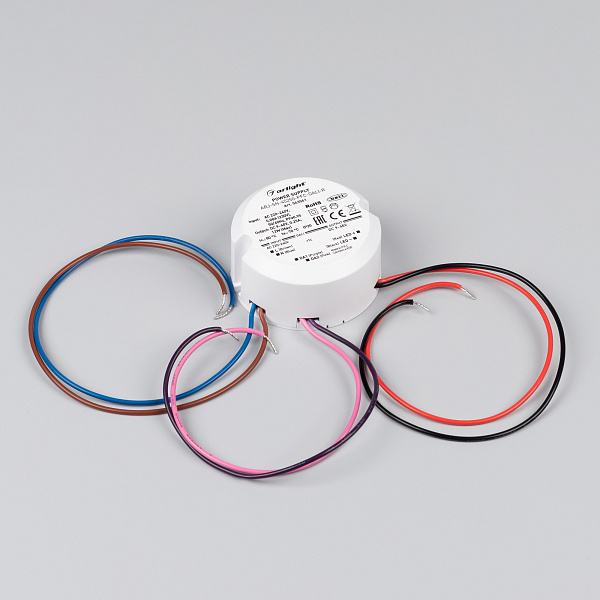 Блок питания ARJ-SN-45250-PFC-DALI-R (12W, 9-45V, 0.25A) (Arlight, IP20 Пластик, 3 года) Lednikoff