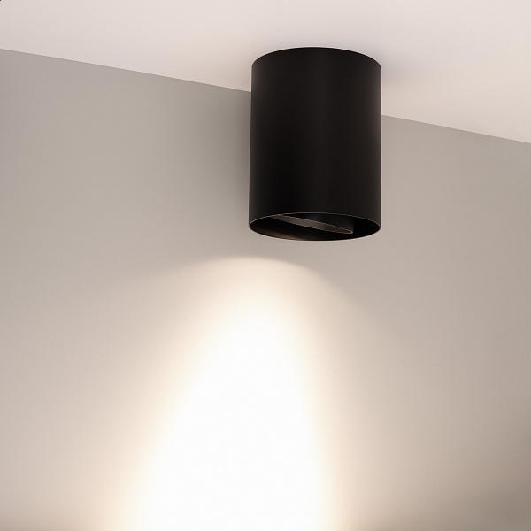Светильник SP-FOCUS-R132-24W Day4000 (BK, 36 deg, 230V) (Arlight, IP54 Металл, 5 лет) Lednikoff
