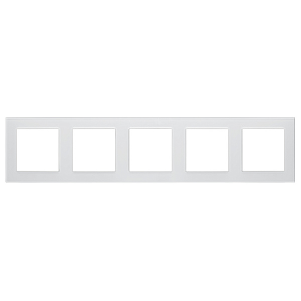 Рамка стеклянная FRM-GLARE-GS-5-WH (Arlight, -) Lednikoff