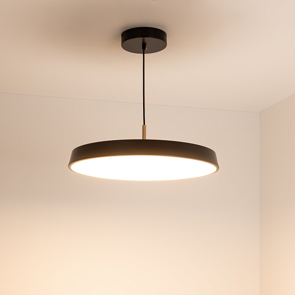 Светильник SP-ELEGANT-R500-37W Warm3000 (BK, 120 deg, 230V) (Arlight, IP20 Металл, 3 года) Lednikoff