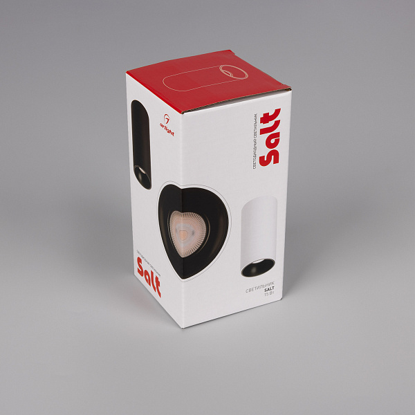 Светильник SP-SALT-R75-15W Day4000 (WH-BK, 40 deg, 230V) (Arlight, IP54 Металл, 5 лет) Lednikoff