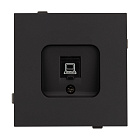 Механизм компьютерной розетки SCT-TENDO-MPC1-SFPL-BK (RJ-45, CAT6) (Arlight, Матовый черный) Lednikoff