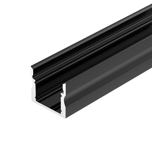 Профиль LINE-1715-2000 ANOD BLACK (Arlight, Алюминий) Lednikoff