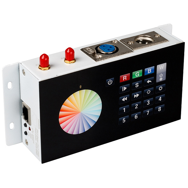 Контроллер DMX SR-2816WI Black (12V, WiFi, 8 зон) (Arlight, IP20 Металл, 3 года) Lednikoff