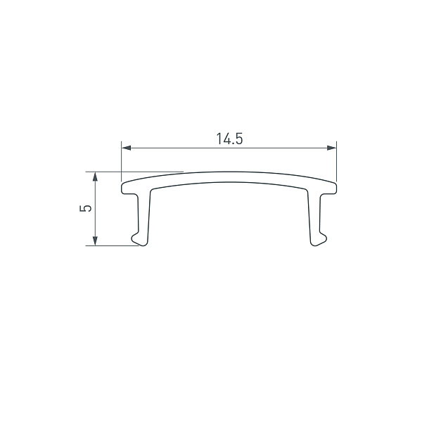 Экран WARDROBE-1930-2000 OPAL (Arlight, Пластик) Lednikoff