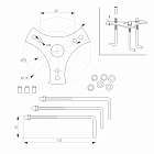 Светильник LGD-STEM-BOLL-H500-10W Warm3000 (BK, 185 deg, 230V) (Arlight, IP65 Металл, 3 года) Lednikoff