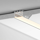 Профиль LINIA45-FANTOM-3000 ANOD (Arlight, Алюминий) Lednikoff