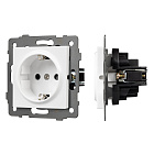 Механизм электрической розетки SCT-MEU1-PL-WH-V (250V, 16A) (Arlight, -) Lednikoff