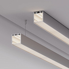 Профиль с экраном SL-LINE-3535-2500 ANOD+OPAL (Arlight, Алюминий) Lednikoff