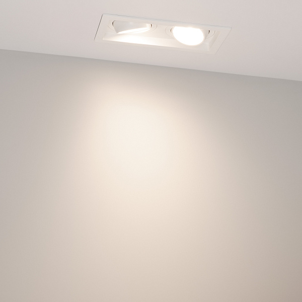 Светильник MS-VORTEX-BUILT-S170x90-2x12W Day4000 (WH-WH, 40 deg, 230V) (Arlight, IP20 Металл, 5 лет) Lednikoff