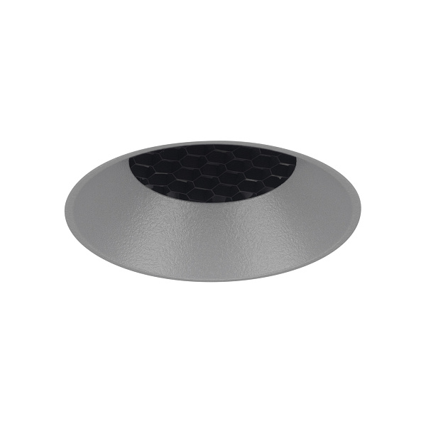 Светильник безрамочный DL-INTRAL-R39-6W Warm3000 (Серый RAL7045, 50 deg, 230V) (Arlight, IP20 Металл, 5 лет) Lednikoff
