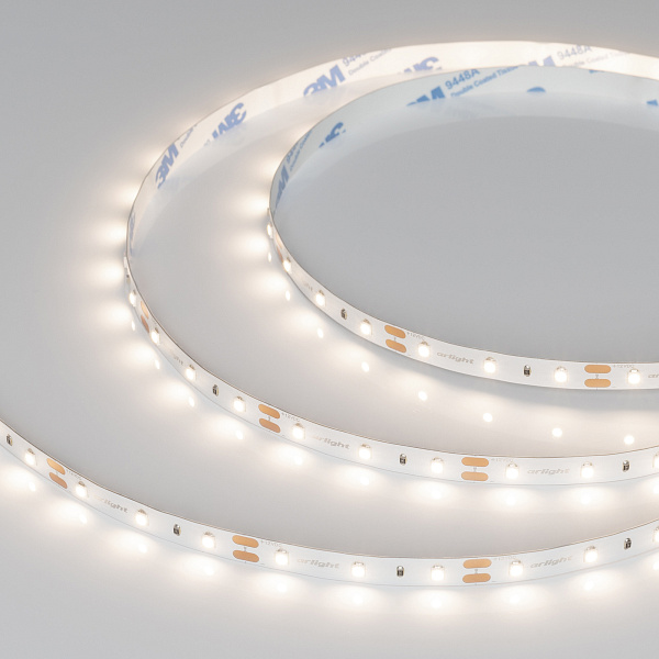 Светодиодная лента NT-A60-8mm 12V Day4000(4.8 W/m, IP20, 3528, 5m) (Arlight, Открытый) Lednikoff