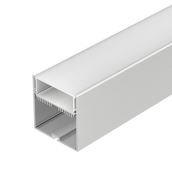 Профиль с экраном SL-LINE-7477-2500 WHITE+OPAL (Arlight, Алюминий) Lednikoff