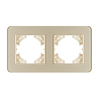 Рамка стеклянная FRM-OMALI-SFGS-2-GD (Arlight, -) Lednikoff