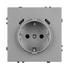 Механизм розетки с USB зарядкой SCT-NOBE-MUCC-SFPL-IS (230V, 16A) (Arlight, -) Lednikoff
