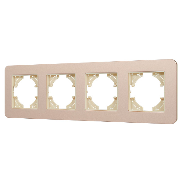 Рамка алюминиевая FRM-AKIRY-SFAL-4-GD (Arlight, -) Lednikoff