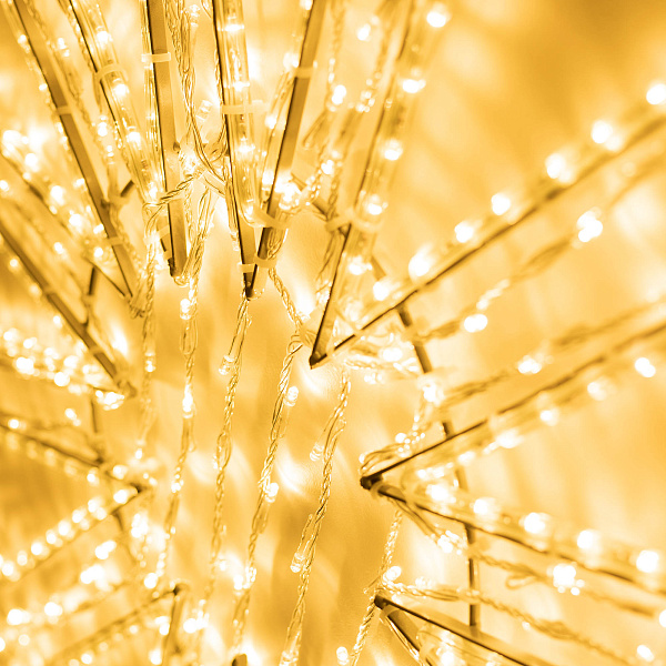 Фигура ARD-SNOWFLAKE-M11-1250x1200-604LED Warm (230V, 36.5W) (Ardecoled, IP65) Lednikoff