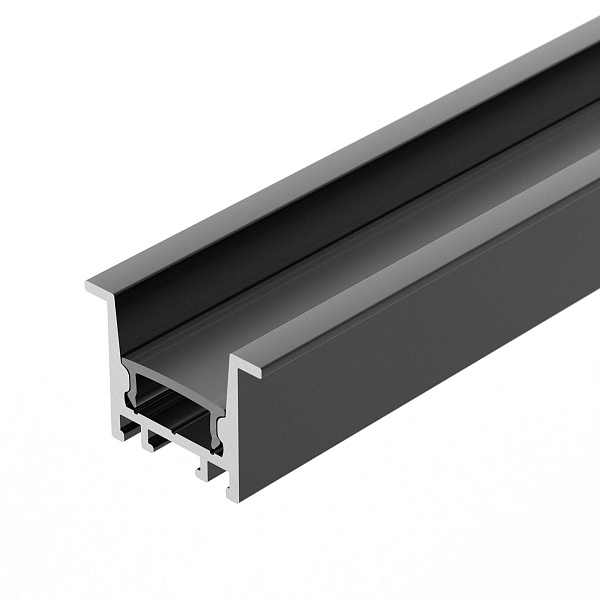 Профиль SL-COMFORT-2316-F-2000 ANOD BLACK (Arlight, Алюминий) Lednikoff