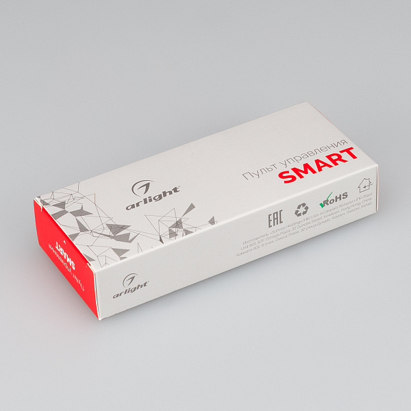 Пульт SMART-R24-DIM Black (1 зона, 2.4G) (Arlight, IP20 Пластик, 5 лет) Lednikoff