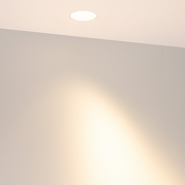 Светильник MS-ARADO-TRIMLESS-R75-12W Warm2700 (WH-WH, 55 deg, 230V) (Arlight, IP20 Металл, 5 лет) Lednikoff