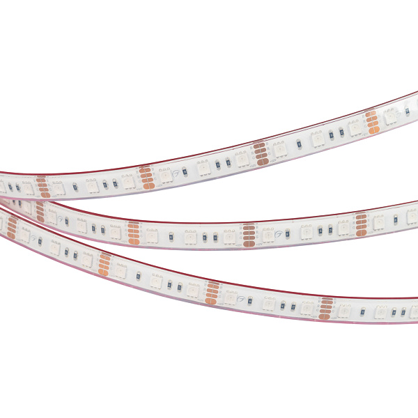 Светодиодная лента герметичная RTW-PFS-B60-13mm 12V RGB (14.4 W/m, IP68, 5060, 5m) (Arlight, -) Lednikoff
