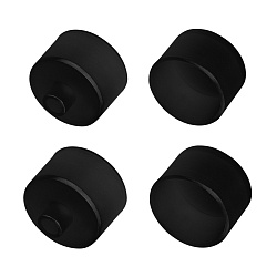 Заглушка WPH-FLEX-D22-360deg BLACK с отверстием (Arlight, Силикон)