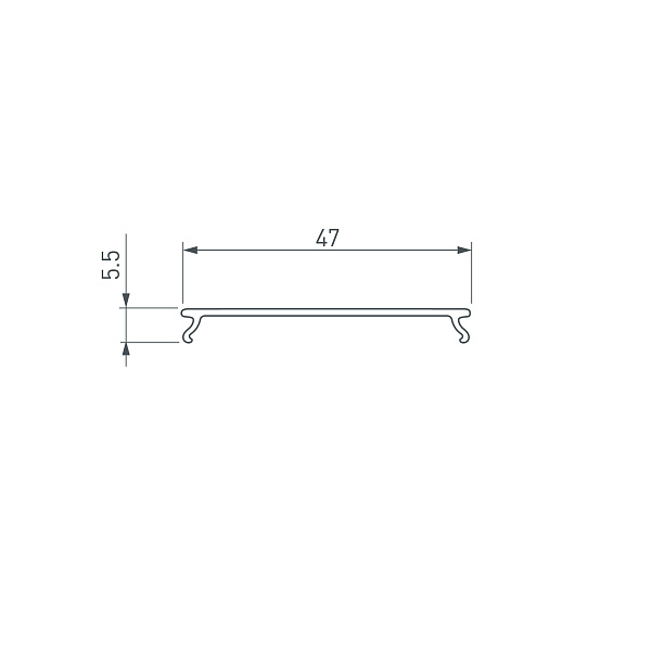 Экран SL-W45-LW-2000 OPAL (Arlight, Пластик) Lednikoff