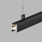 Профиль PDS-ZM-COMFY-2000 ANOD BLACK (Arlight, Алюминий) Lednikoff