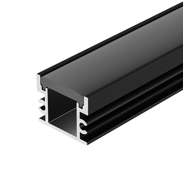 Профиль FLOOR18-H15-3000 ANOD BLACK (Arlight, Алюминий) Lednikoff