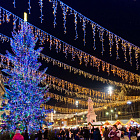 Светодиодная гирлянда ARD-EDGE-CLASSIC-2400x600-WHITE-88LED-MILK-FLASH Warm (230V, 6W) (Ardecoled, IP65) Lednikoff