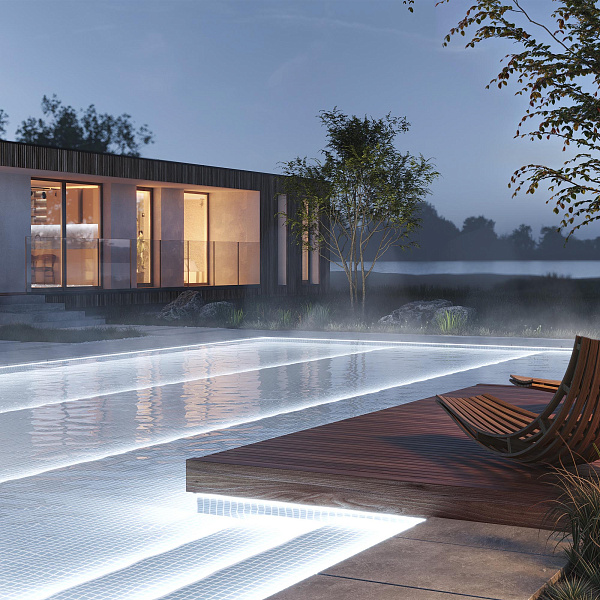 Светодиодная лента герметичная NOVA-SIDE-PU-B84-12x20mm 24V RGB-Warm (15 W/m, IP68, 5m, wire x2) (Arlight, Полиуретан)