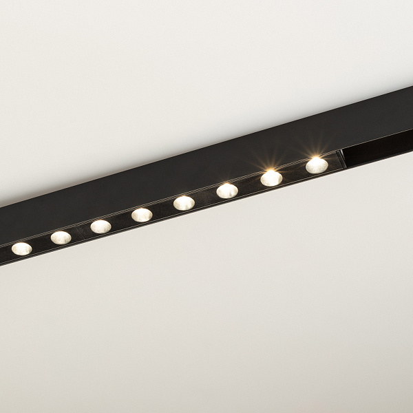 Светильник MAG-DOTS-25-L400-12W Warm3000 (BK, 30 deg, 24V, DALI) (Arlight, IP20 Металл, 5 лет)