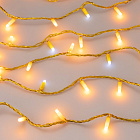 Светодиодная гирлянда ARD-STRING-CLASSIC-10000-YELLOW-100LED-MILK-FLASH Yellow (230V, 7W) (Ardecoled, IP65) Lednikoff