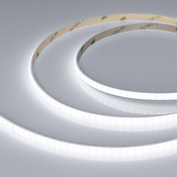 Светодиодная лента герметичная RTW-PW-A160-8mm 24V White6000 (10 W/m, IP66, 2835, 5m) (Arlight, Матовая) Lednikoff