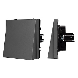 Механизм вывода кабеля SCT-NOBE-MCO1-SFPL-GR (Arlight, Серый базальт)