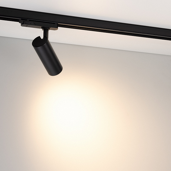 Светильник LGD-GERA-4TR-R55-10W Warm3000 (BK, 55 deg, 230V) (Arlight, IP20 Металл, 5 лет)