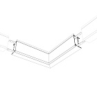 Угол SL-LINIA65-F внутренний (Arlight, Металл) Lednikoff