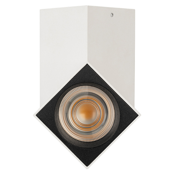 Светильник SP-TWIST-SURFACE-S60x60-12W Warm3000 (WH-BK, 30 deg) (Arlight, IP40 Металл, 3 года) Lednikoff